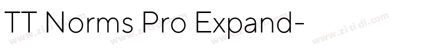 TT Norms Pro Expand字体转换 TT Norms Pro Expand字体转换
